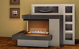 Встраиваемый биокамин Spartherm Ebios-fire 2L чёрный Spartherm Ebios-fire 2L чёрный